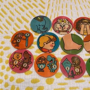 Vintage Mattel Preschool Talking Pictures Schoolhouse in original box with price